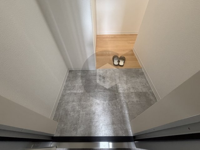 ロイヤルハイツ俊徳道の玄関