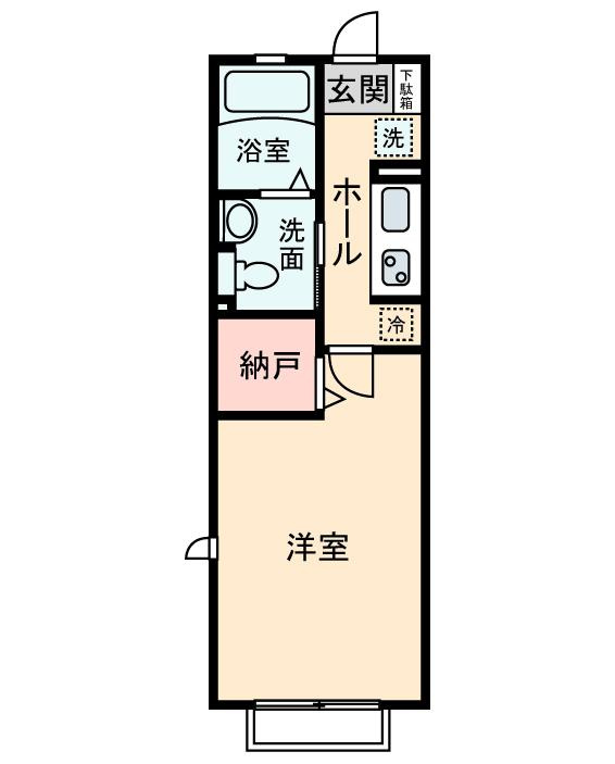 アリエッタの間取り