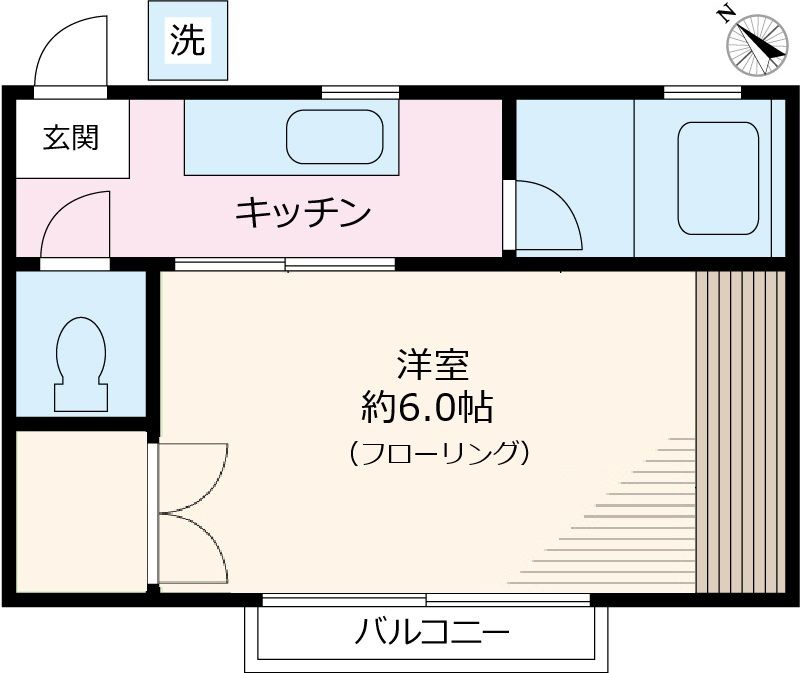 桜ハイムの間取り