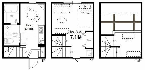 ハーミットクラブハウス大森山王の間取り|間取りです。