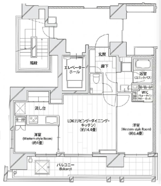 PIAS　SHIBUYA　WESTの間取り