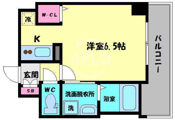 ララプレイスザ・京橋ステラの間取り|ララプレイスザ・京橋ステラ　間取り