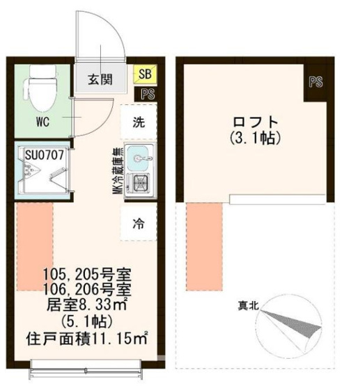 【間取り】 | LEXIA新小岩