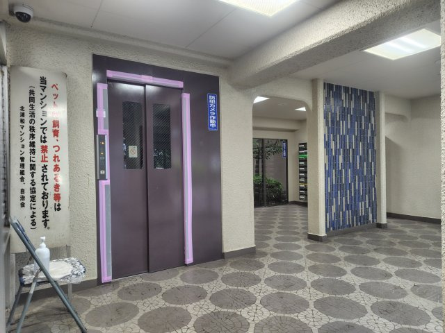 日商岩井北浦和マンションB棟|エレベータ乗り場この他にも乗り場はございます。