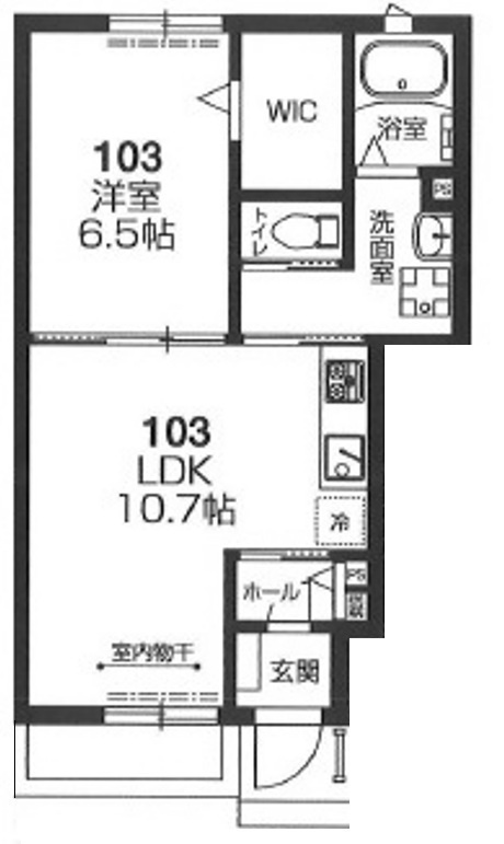 コンフォート東久留米Ｊの間取り