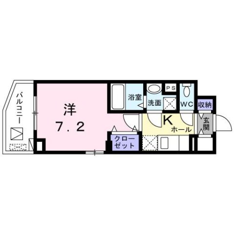 ビレッジ　アップ　渋谷の間取り