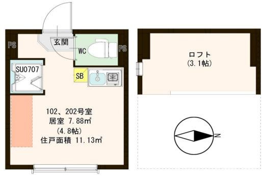 【間取り】 | シャカラート大島