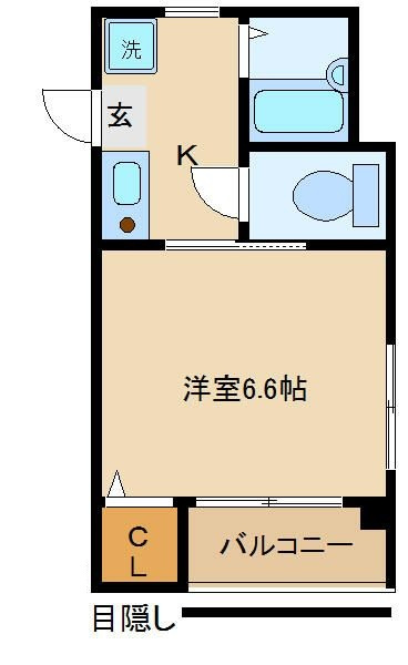 Ｍクライムの間取り|間取りです。