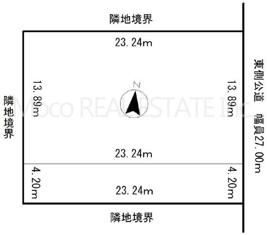 【区画図】 | 北見市美山町中古住宅