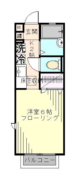 ＹＫＬ　ＦＬＡＴの間取り|間取りです。