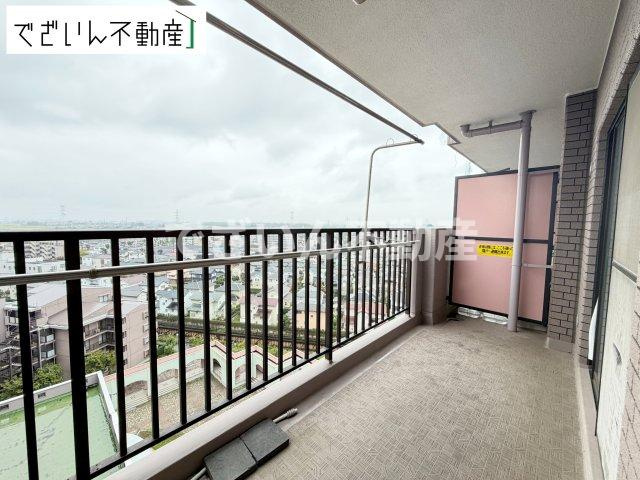 【バルコニー】 | ライオンズガーデン花崎F棟　マンション | 現地(2026年9月撮影)