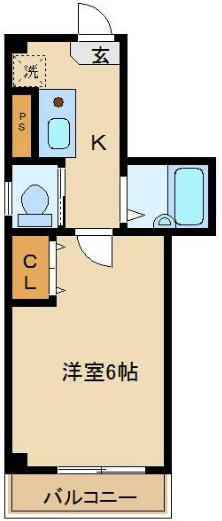 グリーンシャドーの間取り|間取りです。