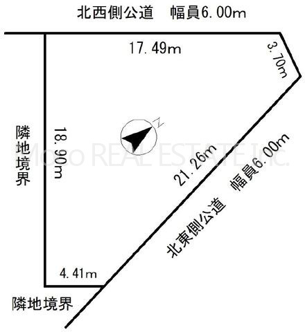 【区画図】 | 北見市春光町中古住宅