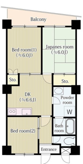 【間取り】 | ミオ・パードレ | 間取りです。