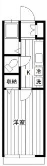 【間取り】 | NOVAハイツ早稲田 | 間取りです。