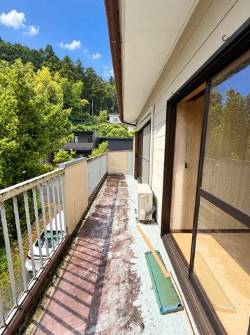 細江町中川戸建てのバルコニー