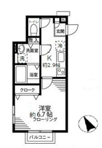 ベルヴェデーレ TK2の間取り