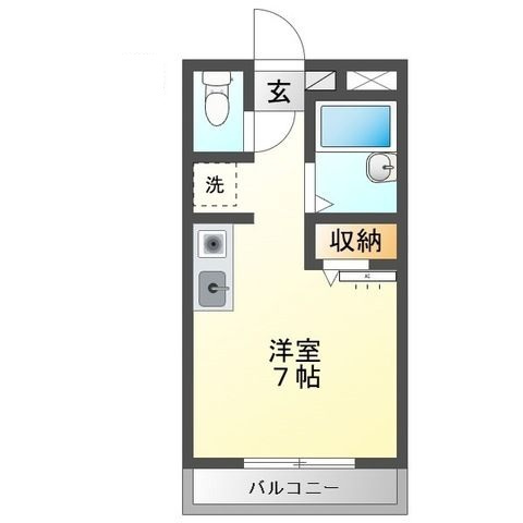 テラス天沼の間取り|間取りです。