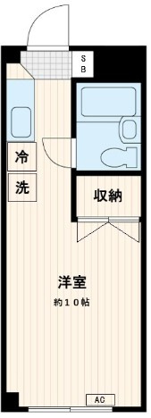 コーポ35の間取り|間取りです。