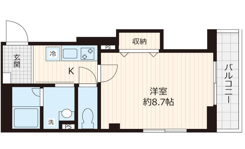 本駒込ウエストの間取り|間取りです。