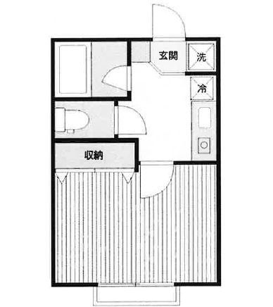コンコース桜上水の間取り|間取りです。