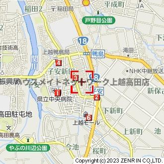 シェノン子安の地図|位置図