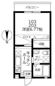 【間取り】 | ロワール北方Ⅲ