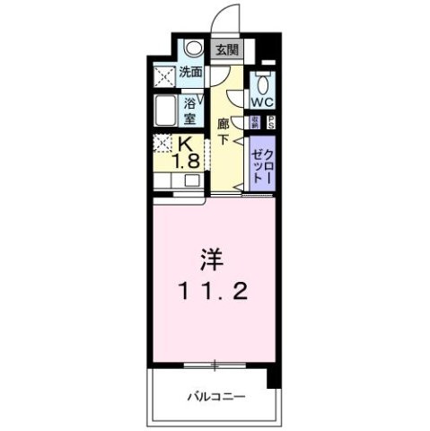 スプリングウィンドⅡの間取り|使い勝手の良い間取りです♪