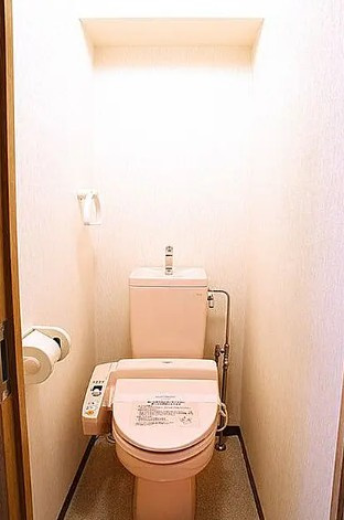 αＭＡＸ１のトイレ|※他号室の参考写真です。