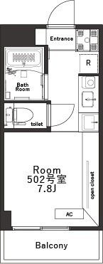 Belleviage Yokohamaの間取り