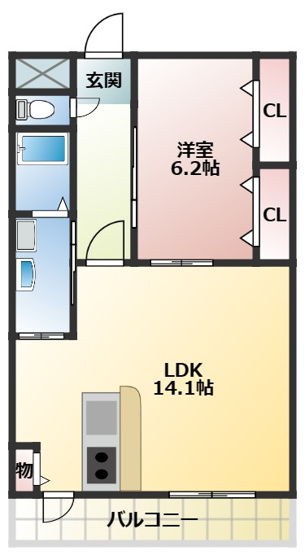 【間取り】 | アンプルールフェールオロール