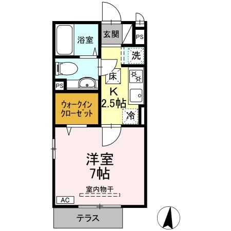 グリーンヒルズSAKAUEの間取り
