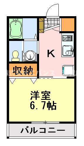 【間取り】 | フェリーチェ蘇我