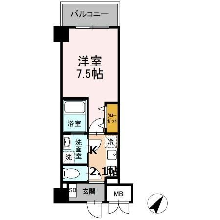 ＴＲＥ ＬＵＣＥ横濱関内の間取り