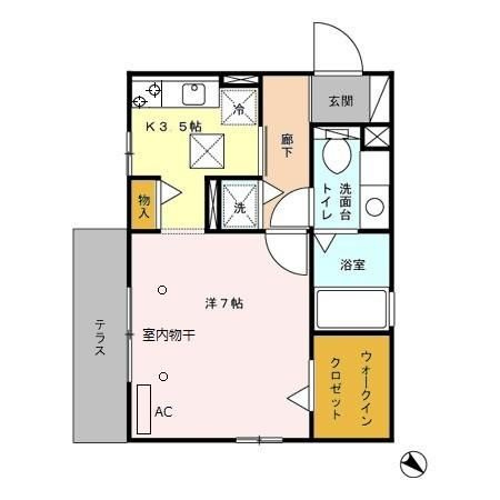 花月モナリエの間取り