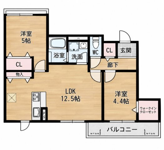 【間取り】 | D’s華コート