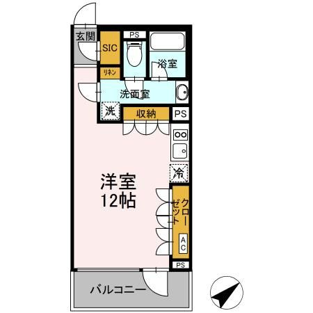 ライフパティオ菊名の間取り