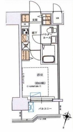 ＳＨＯＫＥＮＲｅｓｉｄｅｎｃｅ横浜阪東橋の間取り
