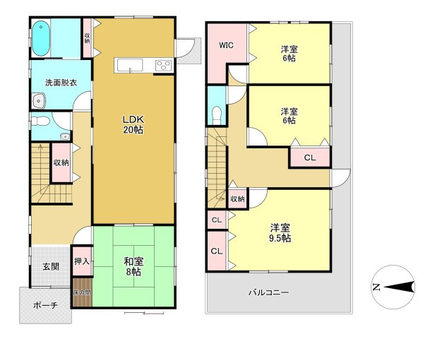 東近江市宮川町の間取り