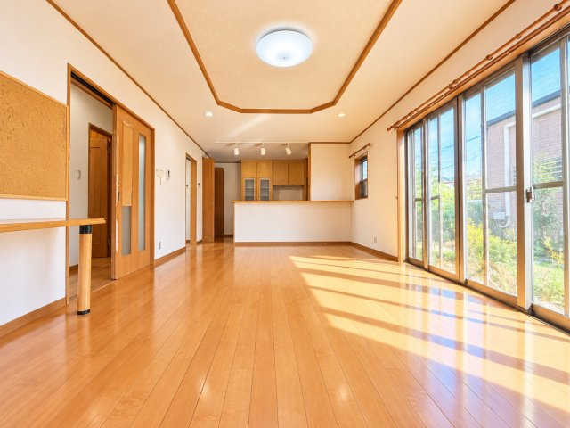 東近江市宮川町の居間・リビング|使いやすいリビングです