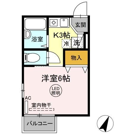 ヒルズ綱島の間取り