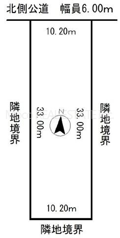 【区画図】 | 北見市中ノ島町中古住宅