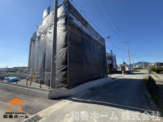 クレイドルガーデン北島町新喜来第2の前面道路含む現地写真