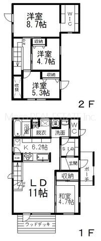 【間取り】 | 北見市錦町中古住宅