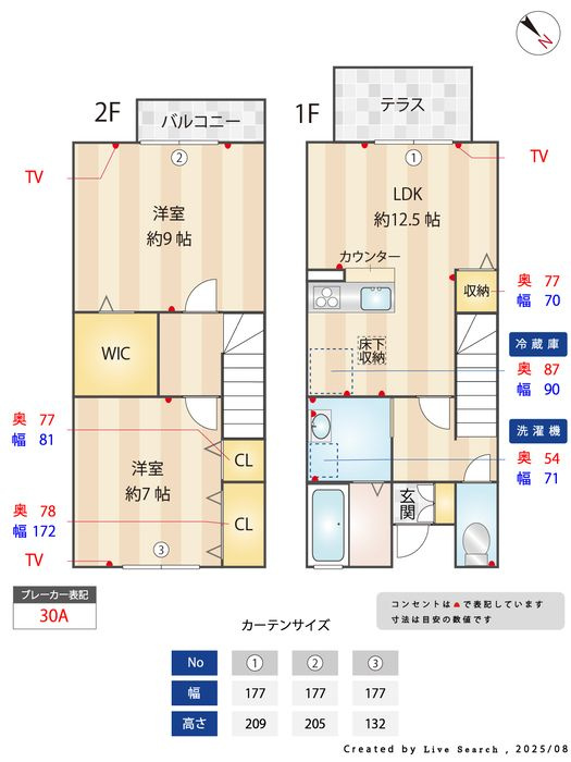 ディアコート大倉山の間取り