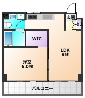 ヴィラ花小金井の間取り