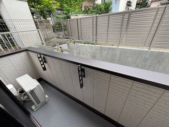 セレスティア西寺尾　Ⅰのバルコニー