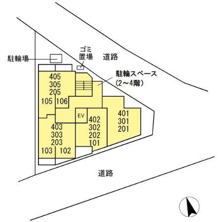 KADOYAの区画図