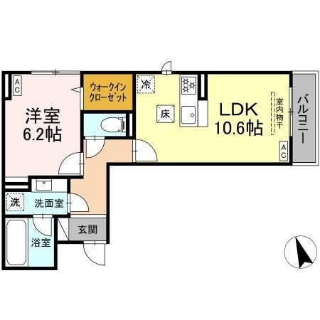 グランガーデン弘明寺の間取り