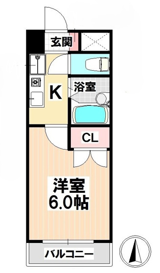 【間取り】 | アーバンドエル豊岡